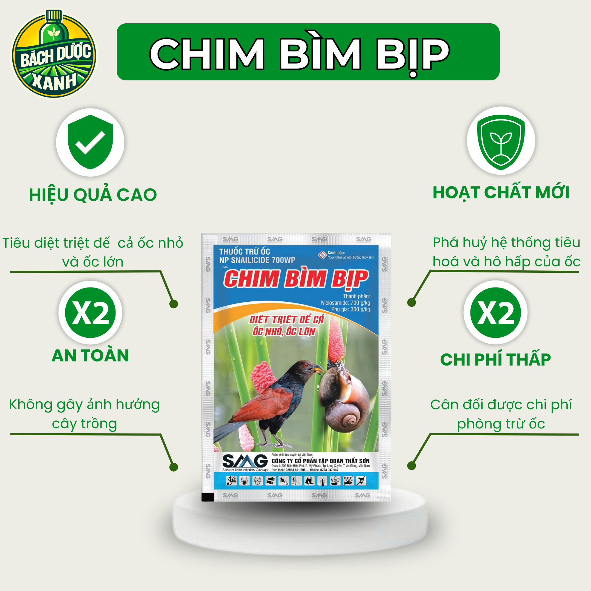 CHIM BÌM BỊP 70gr-TS