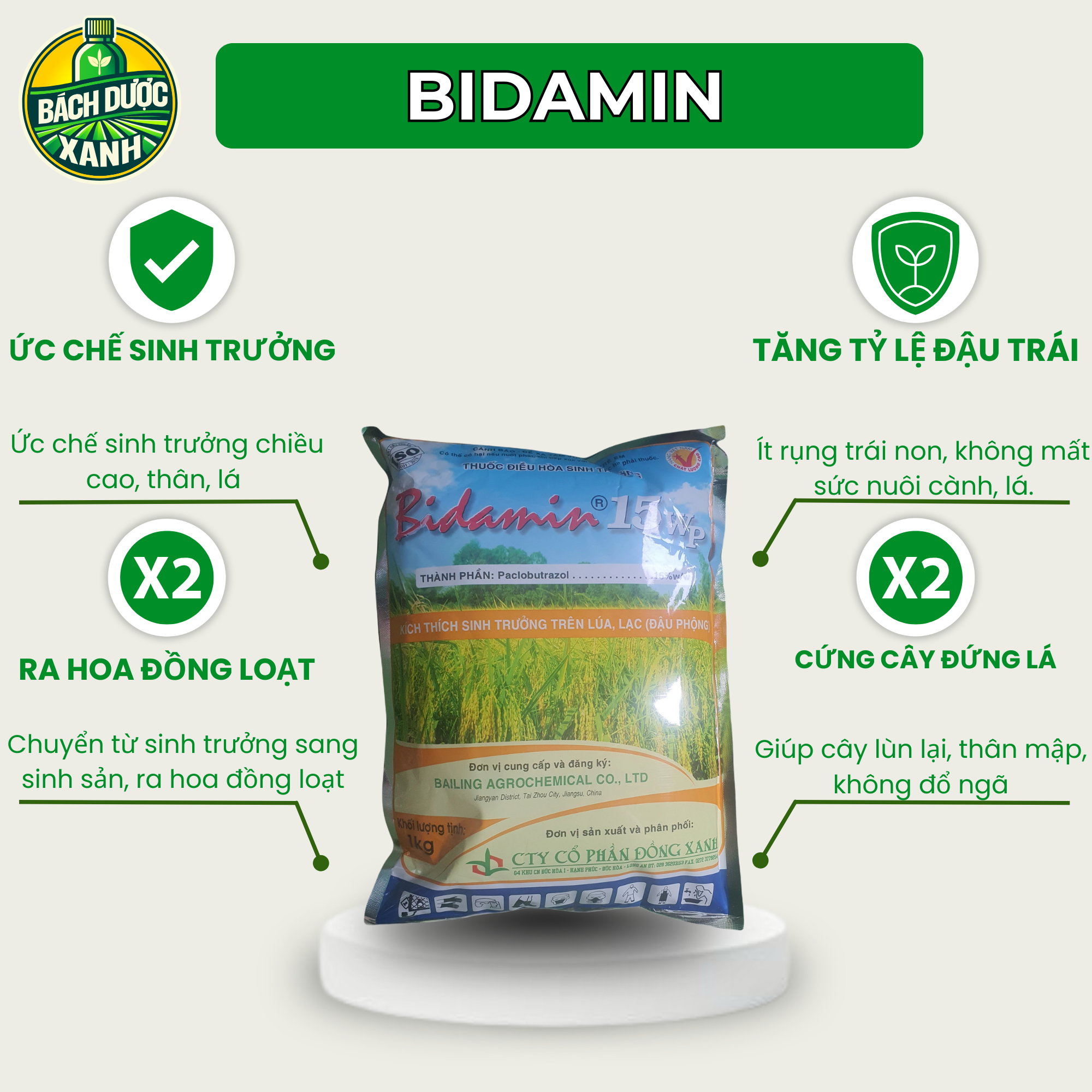BIDAMIN 1000gr - ĐX